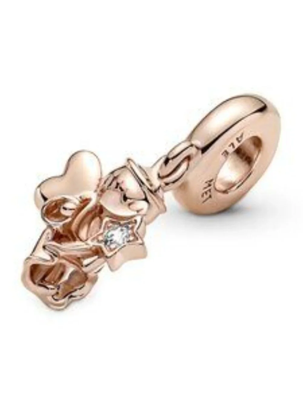 Pandora Heart Winged Angel Dangle Charm
